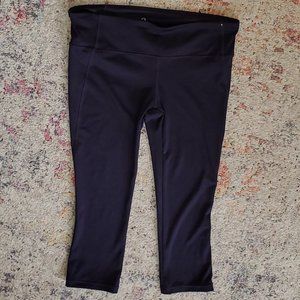 Gap gFast Cropped Leggings - Size L, Purple/Pink